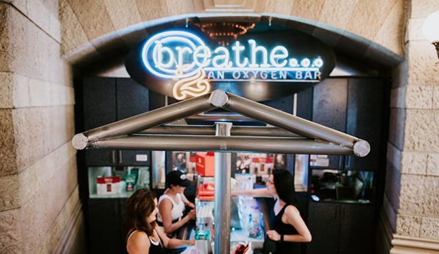 Breathe Wellness Oxygen bar - New York New York Resort
